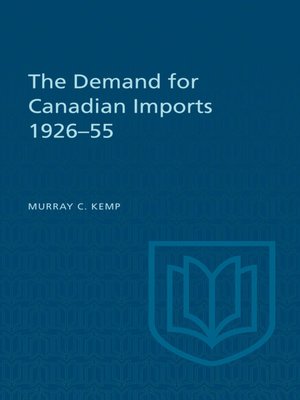 cover image of The Demand for Canadian Imports 1926-55